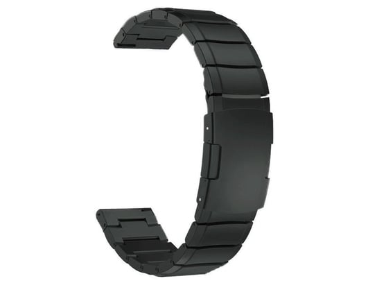 Bransoleta Steel Simple do Huawei Watch GT 2 42mm/ gear s2 czarna 20mm 4kom.pl