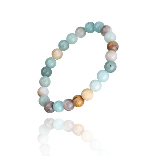 Bransoletka amazonit 6 mm Gemour