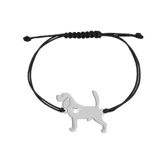 Bransoletka Beagle sznurek GRAWER - MEJK Jewellery Radziszewska