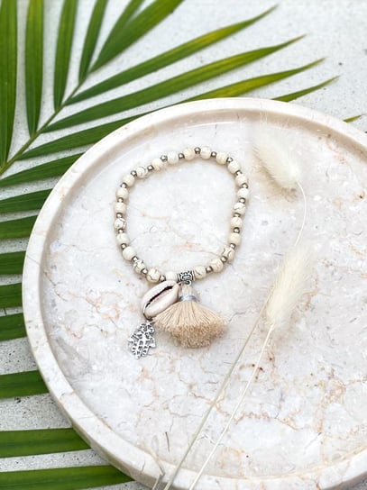 Bransoletka BOHO Cream FATIMA BALI BALI