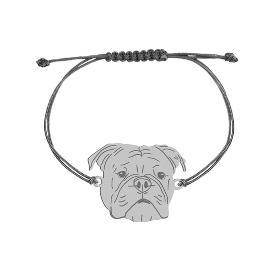 Bransoletka Bulldog Kontynentalny sznurek GRAWER - MEJK Jewellery Radziszewska