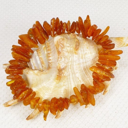 Bransoletka bursztynowa, bursztyn bałtycki nieoszlifowany 5915-42 AMBERGRAND