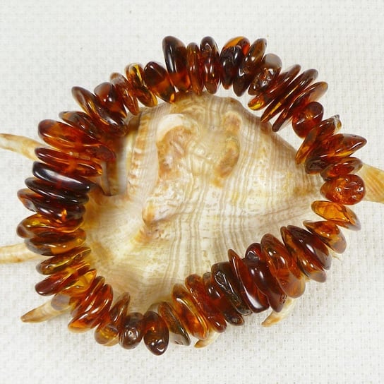 Bransoletka bursztynowa, bursztyn naturalny bałtycki 5620-24 AMBERGRAND