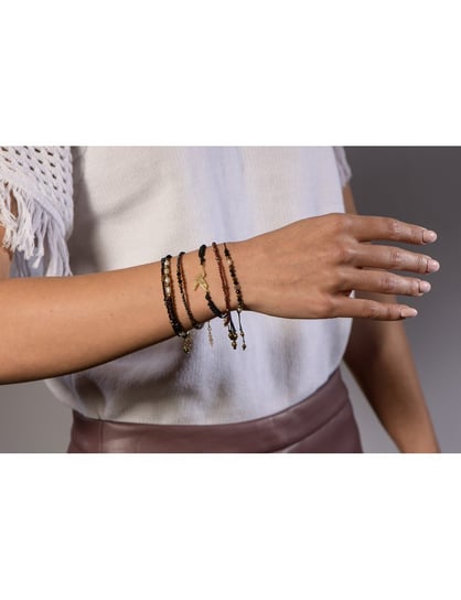 Bransoletka CLASSY II Spinel 925 Manilla by Anter