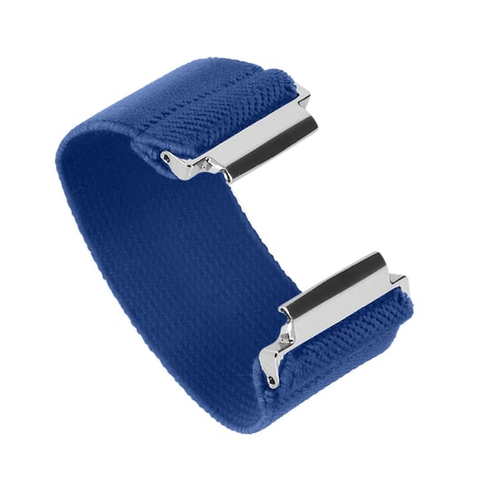 Bransoletka do zegarka Galaxy Watch 4 w niebieskim splocie nylonowym z automatyczną regulacją Avizar