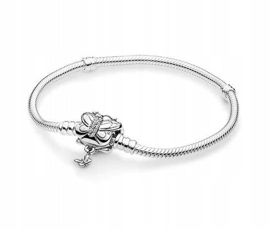 Bransoletka srebrna 17 cm do PANDORA CHARMS B190 GLOBAL SILVER