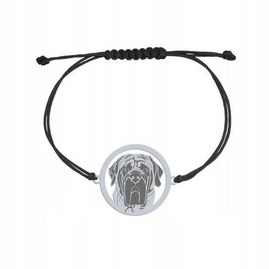 Bransoletka Srebrna z English Mastiff 925 Biżuteria dla Kobiety GRAWER Mejk Jewellery