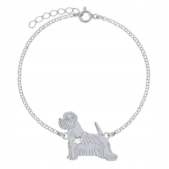 Bransoletka Srebrna z West Highland White Terrier SREBRO 925 GRAWER GRATIS Mejk Jewellery