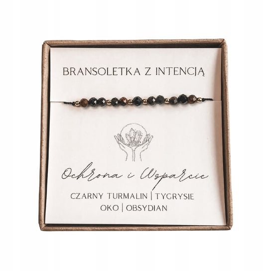 Bransoletka z Intencją Ochrona i Wsparcie, amulet talizman dla kobiety TinyStone