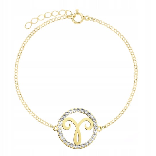 Bransoletka Złota Znak Zodiaku Baran Zodiak 925 DEDYKACJA GRATIS Radziszewska