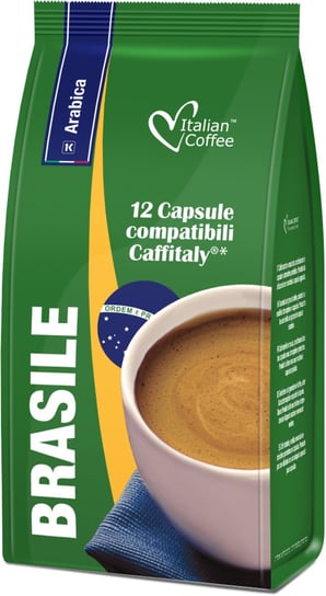 Brasile 100% Arabica kapsułki do Tchibo Cafissimo - 12 kapsułek Italian Coffee
