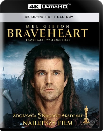 Braveheart: Waleczne serce 4K Gibson Mel