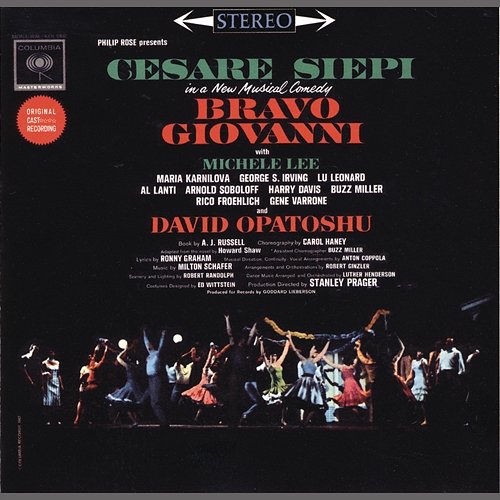 Bravo Giovanni (Original Broadway Cast Recording) Original Broadway Cast of Bravo Giovanni