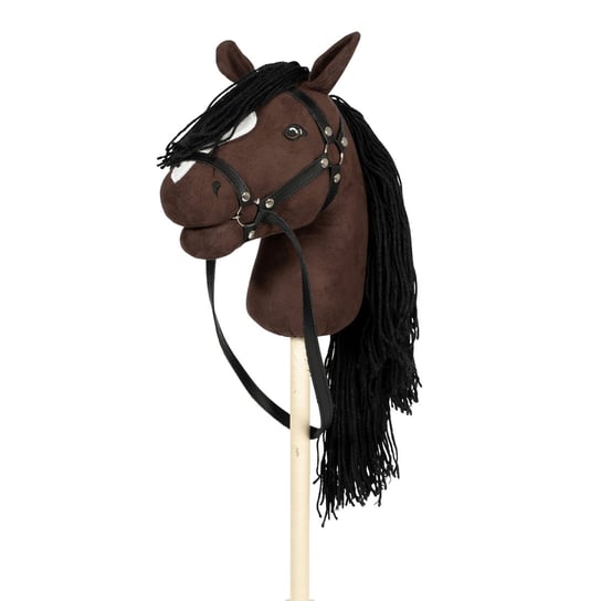 Brązowy Koń Na Kiju Z Otwartą Buzią - Hobby Horse - By Astrup Inna marka
