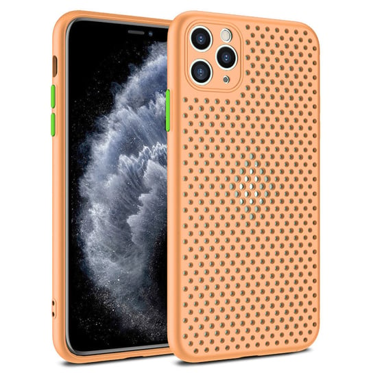 Breath Case do Xiaomi Redmi Note 9S/Note 9 Pro Złoty Róż Inna marka