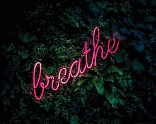 Breathe - Plakat Nice Wall