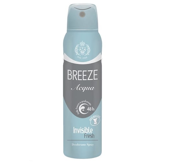 Breeze, Acqua Invisible Fresh, Dezodorant, 150ml Breeze