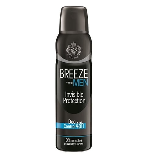 Breeze Men, Dezodorant, Invisible Protection, 150ml Breeze