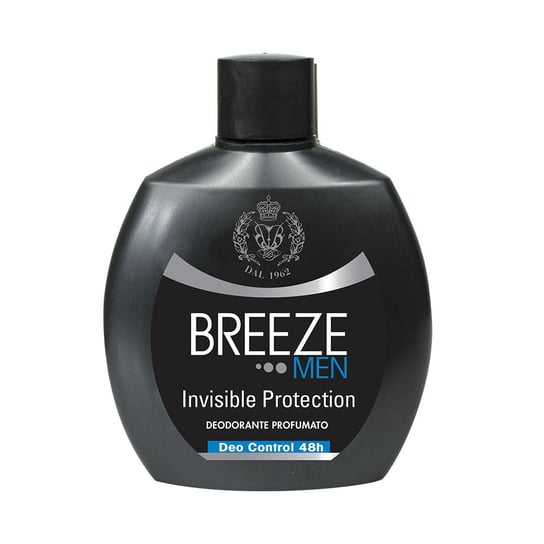 Breeze Men, Dezodorant, Invisible Protection No Gas, 100ml Breeze