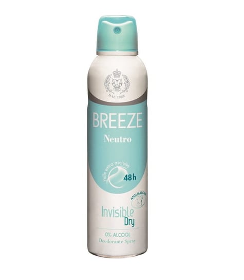 Breeze, Neutro Invisible Dry, Dezodorant, 150ml Breeze
