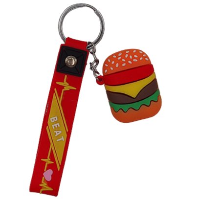 Breloczek Brelok Silikonowy Fast Food Hamburger Inna marka