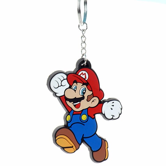 Breloczek Nintendo Mario Rubber Keychain Bioworld