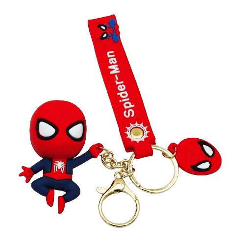 Breloczek Silikonowy Figurka Spider-Man Z Zawieszką Inna marka