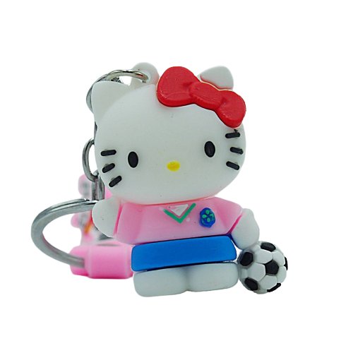 Breloczek Silikonowy Mała Hello Kitty Piłkarka Inna marka