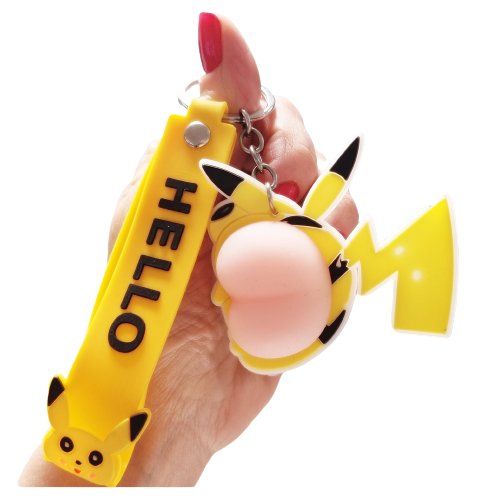 Breloczek Z Silikonową Pupą #Pikachu myHomelife
