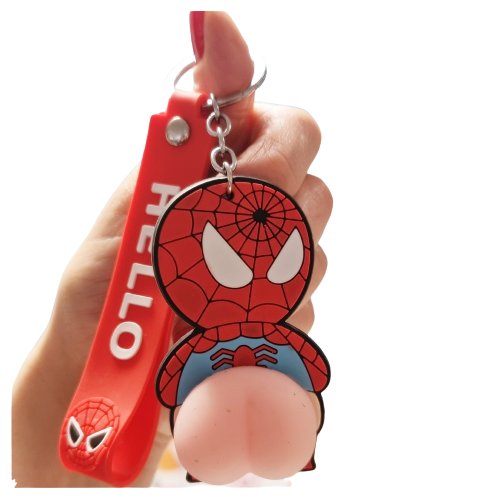Breloczek Z Silikonową Pupą #Spiderman myHomelife