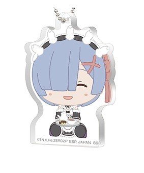 Brelok Akrylowy Re:Zero - Rem B BANDAI