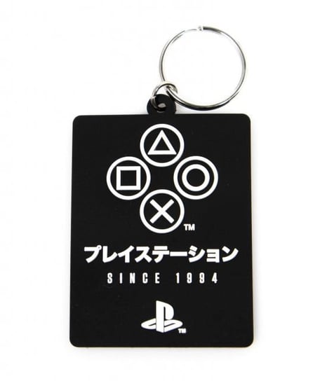 Brelok do kluczy Playstation Since 1994 zawieszka gumowa breloczek Pyramid Posters