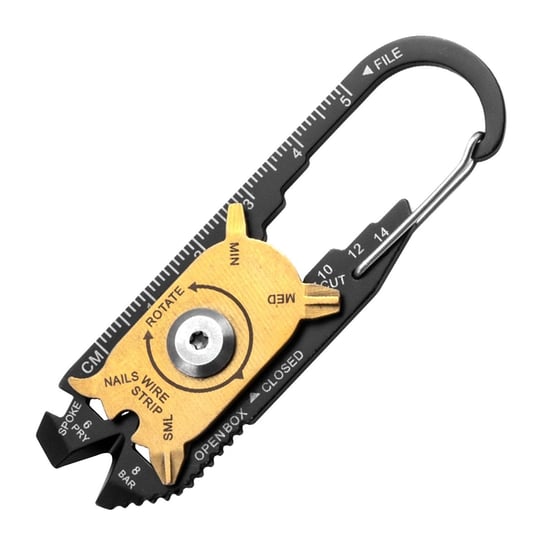 Brelok Karabińczyk Nóż Multitool Przeżycia 20W1 ER4