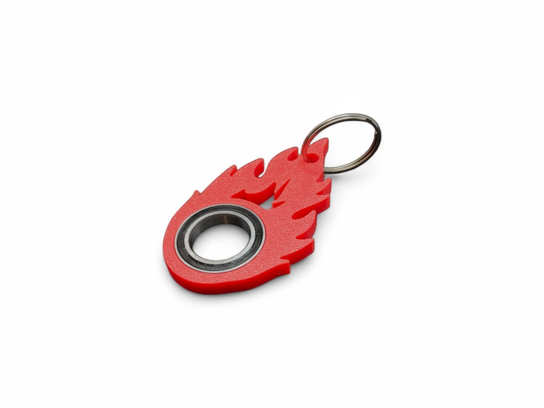 Brelok Key Spinner FireBall Fidget Spinner Printala