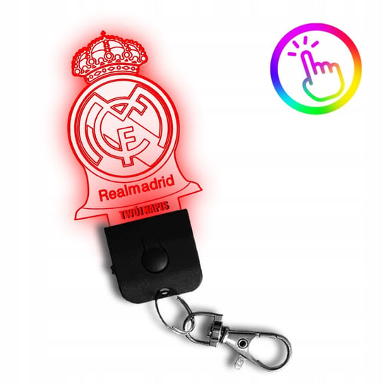 Brelok LED Zawieszka do Kluczy Klub Real Madryt Plexido