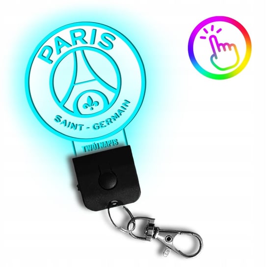 Brelok LED Zawieszka do Kluczy Paris Saint Germain Plexido