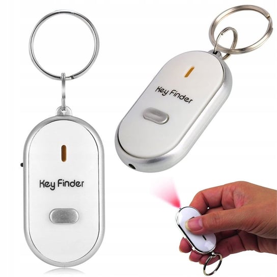 Brelok Lokalizator Do Kluczy Na Gwizd Z Diodą Podświetlającą Led Key Finder VERK GROUP