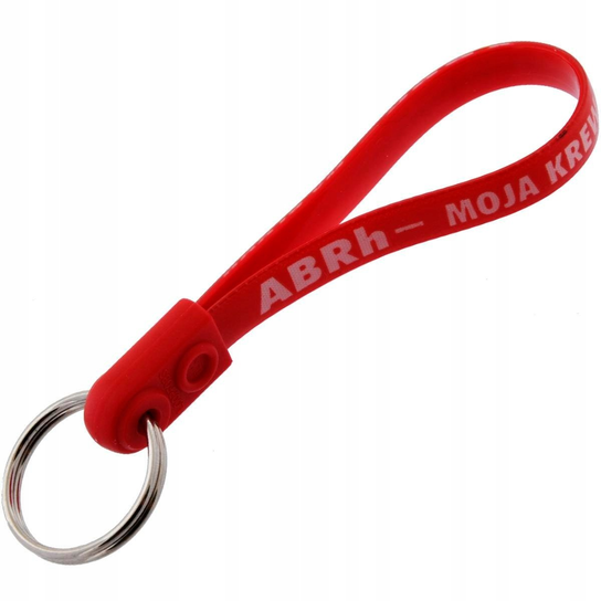 BRELOK NA PASKU - ABRh- MOJA KREW Inna marka