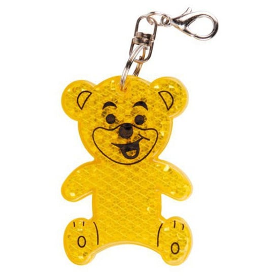 Brelok Odblaskowy Teddy, Żółty Inna marka