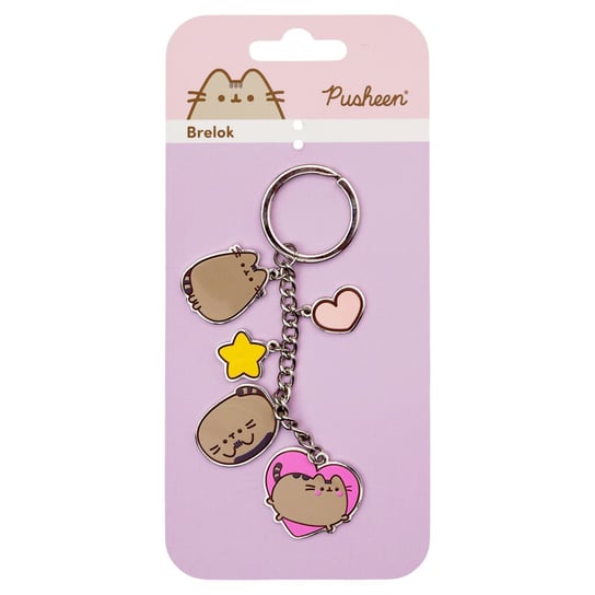 Brelok, Pusheen, 5 zawieszek Empik