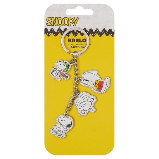 Brelok, Snoopy, 4 zawieszki Empik