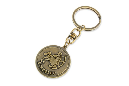 Brelok Strzelec Znak Zodiaku Metalowy Jubileo