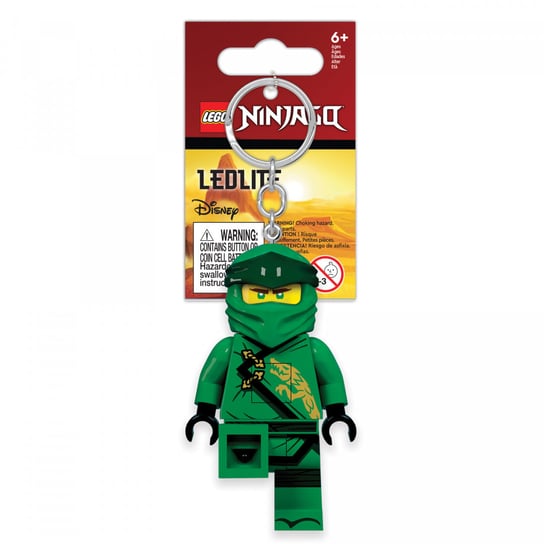 Brelok z latarką LEGO® Ninjago® - Lloyd LEGO