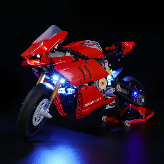 Brick Expert, Oświetlenie LED, do klocków, Ducati Panigale V4 R, 42107 Brick Expert
