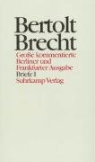 Briefe 1 Brecht Bertolt