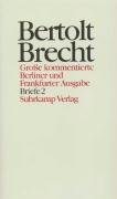 Briefe 2 Brecht Bertolt