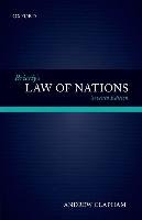Brierly's Law of Nations: An Introduction to the Role of International Law in International Relations Clapham Andrew
