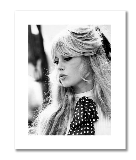 Brigitte Bardot plakat bez ramy 40x50 DEKORAMA