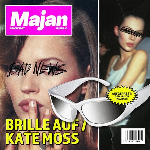 Brille auf / Kate Moss MAJAN