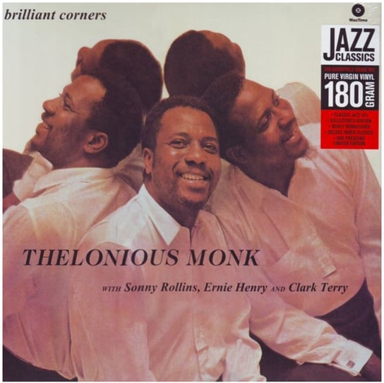 Brilliant Corners, płyta winylowa (Remastered) (Limited Eition) (Plus Bonus Track) Monk Thelonious, Rollins Sonny, Chambers Paul, Max Roach, Pettiford Oscar, Terry Clark